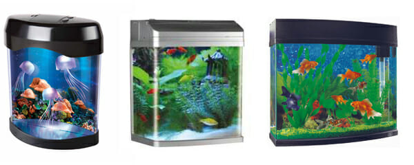 Tacky Plastic Aquariums